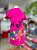 Vestido Infantil Cão Time To Pink Bimbi - Imagem 2