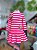 Vestido Infantil Listras Wild Bimbi - Imagem 1