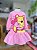 Vestido Infantil De Moleton Pooh  Rosa Bimbi - Imagem 1