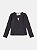 Blusa Infantil Canelada Daisy Preto Momi - Imagem 1