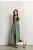 Vestido Midi Xadrez Verde Authoria - Imagem 1