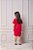 Vestido Infantil Minnie Vermelho Anime - Imagem 2