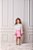 Shorts Saia Infantil Petite Rosa Girly Anime - Imagem 3