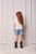 Shorts Jeans Infantil Laco Anime - Imagem 3