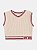 Colete De Tricot Com Listras Bege Vanilla Momi - Imagem 2