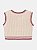 Colete De Tricot Com Listras Bege Vanilla Momi - Imagem 3
