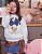 Blusa Daisy Com Laco Jeans Momi - Imagem 1