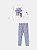 Conjunto Infantil Calça Tweed Azul Momi - Imagem 3