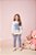Conjunto Infantil Calça Tweed Azul Momi - Imagem 1