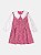 Vestido Infantil Tweed Bordo/branco Momi - Imagem 3
