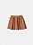 Saia Em Suede Infantil Marrom Caramelo Anime - Imagem 2