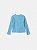 Blusa Infantil Canelada Azul Claro Anime - Imagem 1