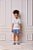 Blusa Infantil Minnie Azul Anime - Imagem 1