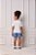 Blusa Infantil Minnie Azul Anime - Imagem 2