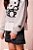 Blusa Moletom Infantil Hello Kitty Mescla Momi - Imagem 1