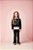 Calca Flare Infantil Com Strass Preto Momi - Imagem 4