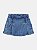 Shorts Saia Jeans Infantil Com Lacos Momi - Imagem 8