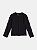 Blusa Infantil De Tricot Basica Preto Momi - Imagem 1