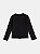 Blusa Infantil De Tricot Basica Preto Momi - Imagem 2