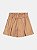 Shorts Saia Infantil Em Sarja Bege Momi - Imagem 3