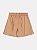 Shorts Saia Infantil Em Sarja Bege Momi - Imagem 4