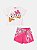 Conjunto Infantil Daisy E Donald Com Lenço Momi - Imagem 1