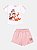 Conjunto Infantil Tico E Teca Shorts Saia Momi - Imagem 3