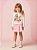 Conjunto Infantil Tico E Teca Shorts Saia Momi - Imagem 2