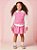 Conjunto Infantil Tricot Rosa Hello Kitty Momi - Imagem 2