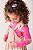 Salopete Marias Infantil Bege Khaki Bimbi - Imagem 1