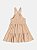 Salopete Marias Infantil Bege Khaki Bimbi - Imagem 5
