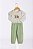 Conjunto Bebe Com Body Listrado Ursinho - Imagem 2