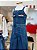Jardineira Jeans Infantil Treicot Bolso Anime - Imagem 3