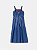 Jardineira Jeans Infantil Treicot Bolso Anime - Imagem 4