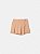 Shorts Saia Infantil Pregas Bege Khaki Anime - Imagem 4