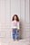 Calca Barrel Infantil Jeans Anime - Imagem 2