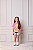 Blusa Infantil Leitao Pooh Rosa Anime - Imagem 1
