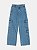 Calca Wide Jeans Claro Cargo Jeans Authoria - Imagem 3