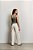Calça Wide Sarja Off White Authoria - Imagem 1