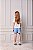 Conjunto Infantil Urban Blossom Azul Anime - Imagem 3