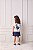 Conjunto Infantil Frozen Com Saia Babados Anime - Imagem 3