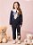Conjunto De Moletom Infantil Daisy Marinho Momi - Imagem 2