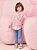 Casaco Moleton Infantil Daisy Rosa Momi - Imagem 2