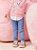 Calca Jeans Infantil Strass Jeans Momi - Imagem 2