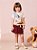 Conjunto Infantil Pooh E Amigos Cramberry Momi - Imagem 2