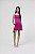Vestido Pink Barra Plissada Alexandra Bobbyluu - Imagem 1