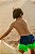 Short Kids Leo Listras Com Verde Siri - Imagem 3