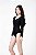 Body Fernanda M/l Preto Com Bojo Siri - Imagem 1