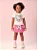 Conjunto Infantil Saia Etiquetas Hello Kitty Momi - Imagem 2