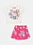 Conjunto Infantil Saia Etiquetas Hello Kitty Momi - Imagem 3